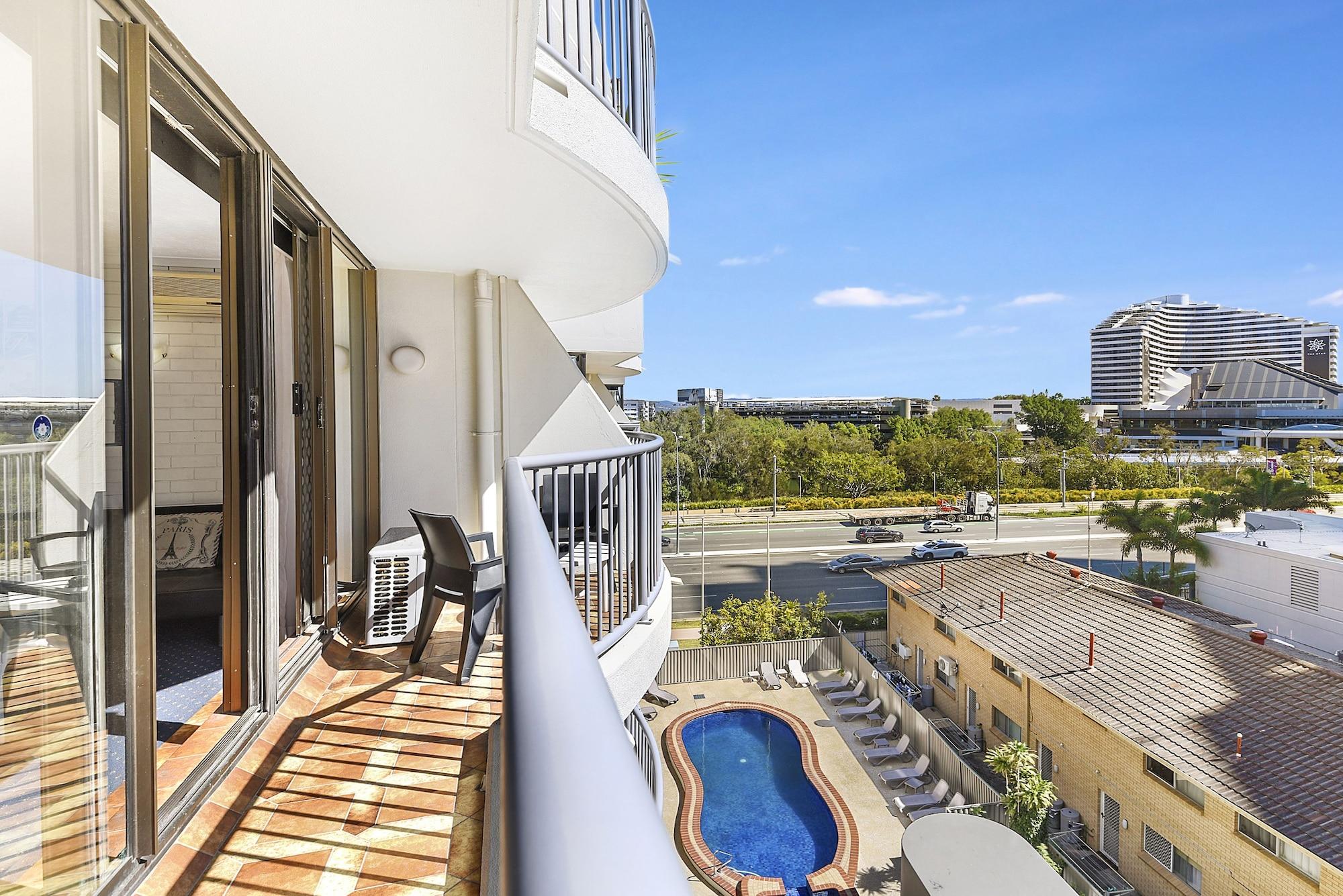 Broadbeach Travel Inn Apartments Χρυσή Ακτή Εξωτερικό φωτογραφία